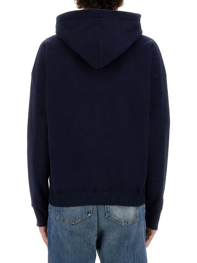 Luxury Saint Laurent 24 ss BIOLOGIC Cotton Sweatshirt WITH Embroid Logo 773358Y36SW4140 B0651012468