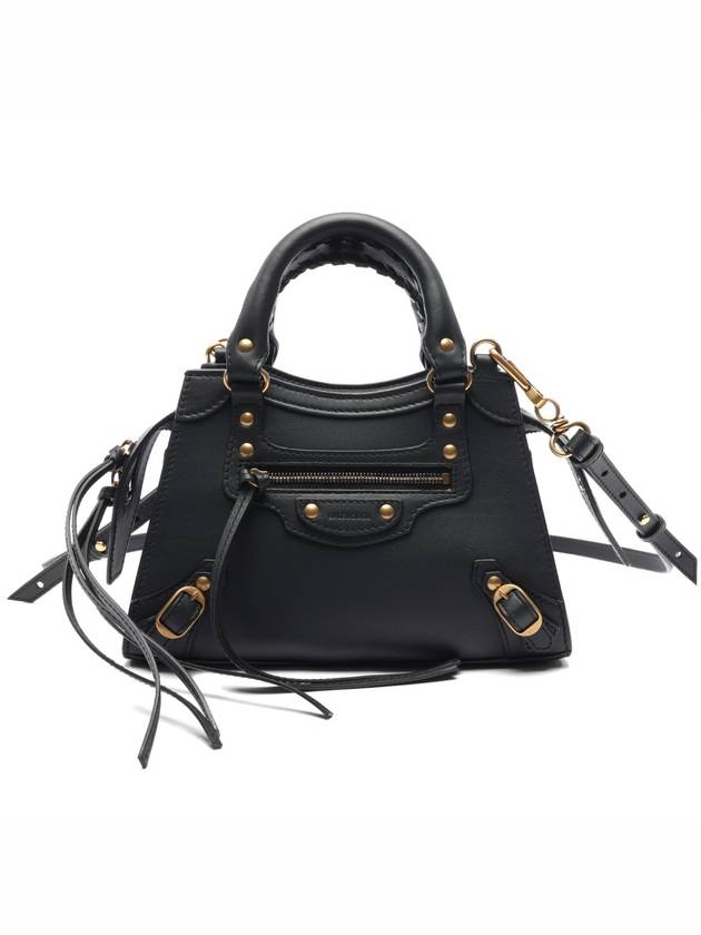 Luxury Balenciaga Neo Classic City Mini Tote Bag Black