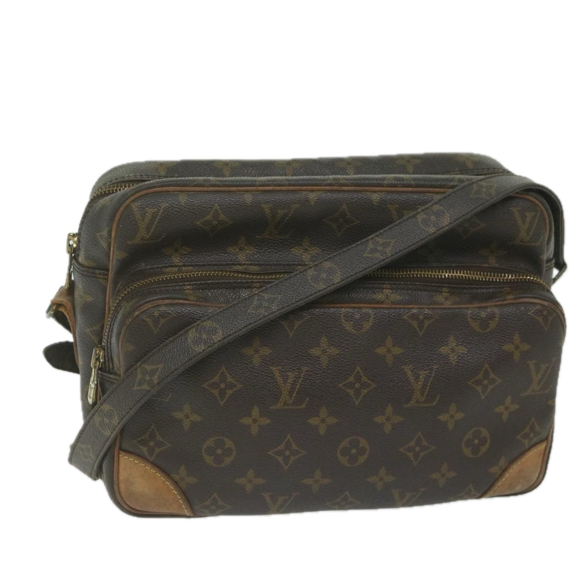 LOUIS VUITTON Monogram Nile Shoulder Bag M45244 LV 63018