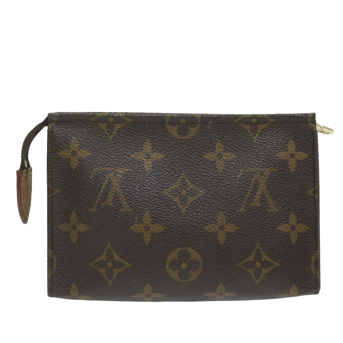 LOUIS VUITTON Monogram Poche Toilette 15 Pouch M47546 LV 63035