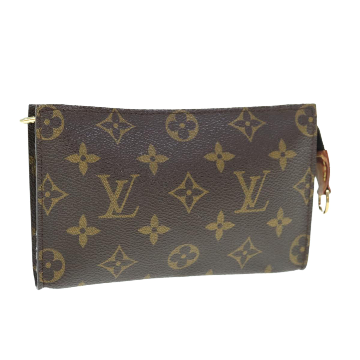 LOUIS VUITTON Monogram Bucket PM Accessory Pouch LV 63056