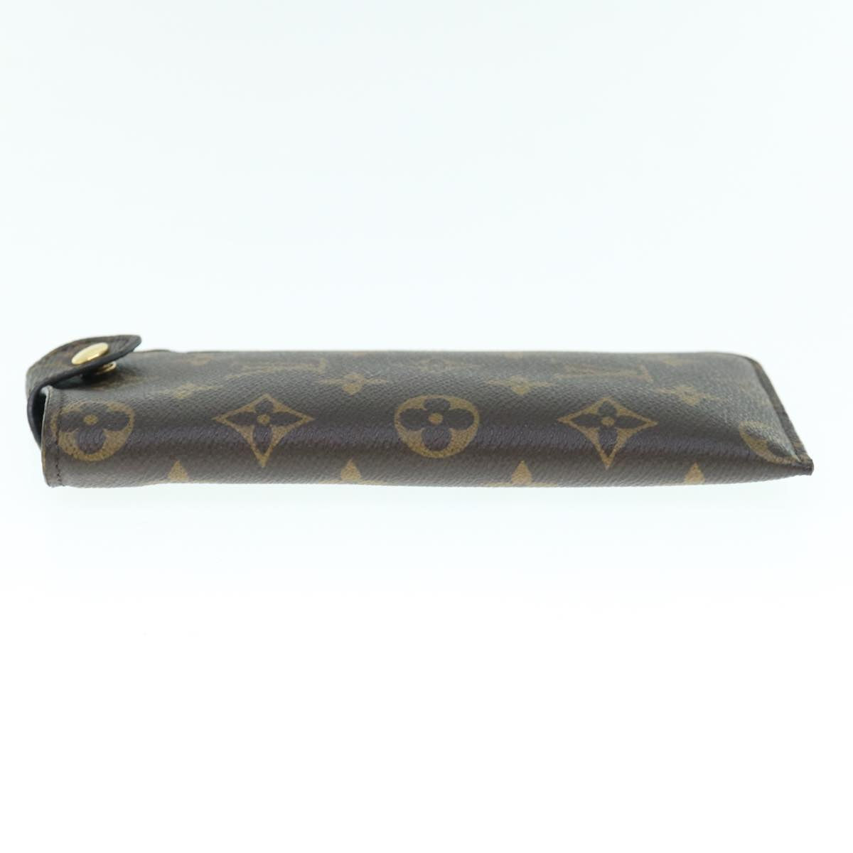 LOUIS VUITTON Monogram Etui Lunette MM Glasses Case M66544 LV 63058