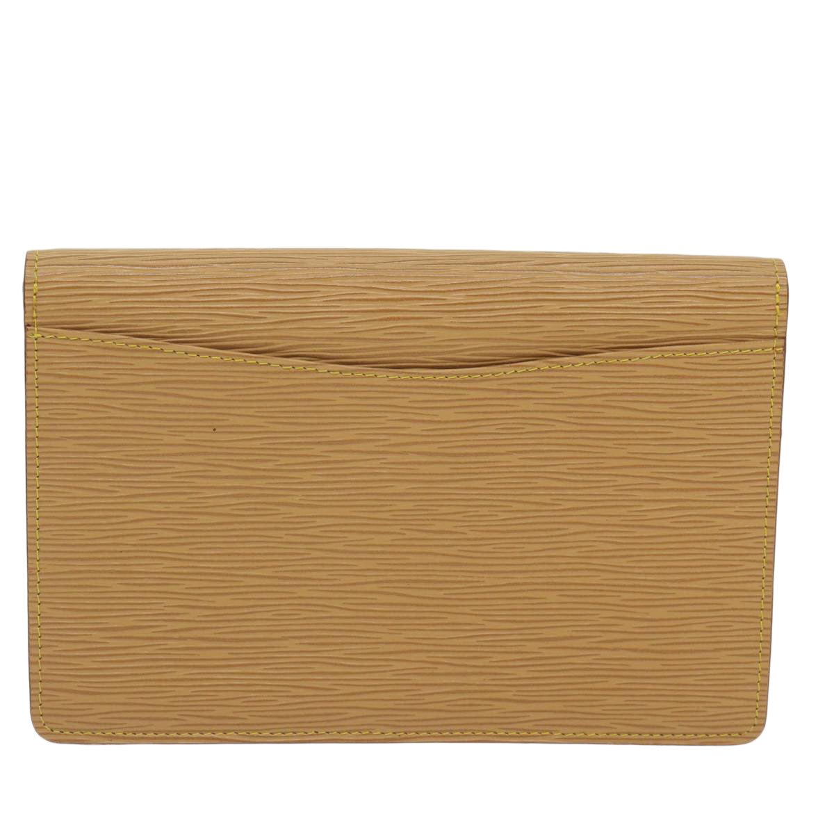 LOUIS VUITTON Epi Montaigne 23 Clutch Bag Winnipeg Beige M52666 LV 63075