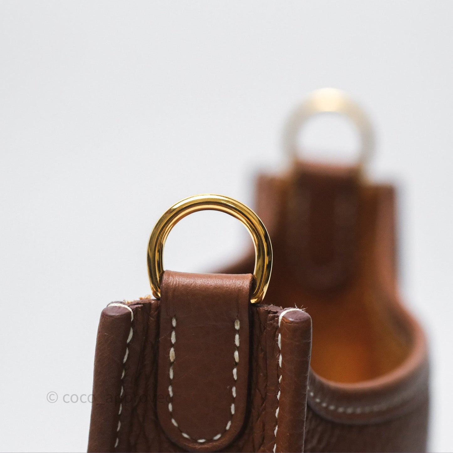 Hermès Mini Evelyne 16 Amazone Gold 37 Clemence Gold Hardware