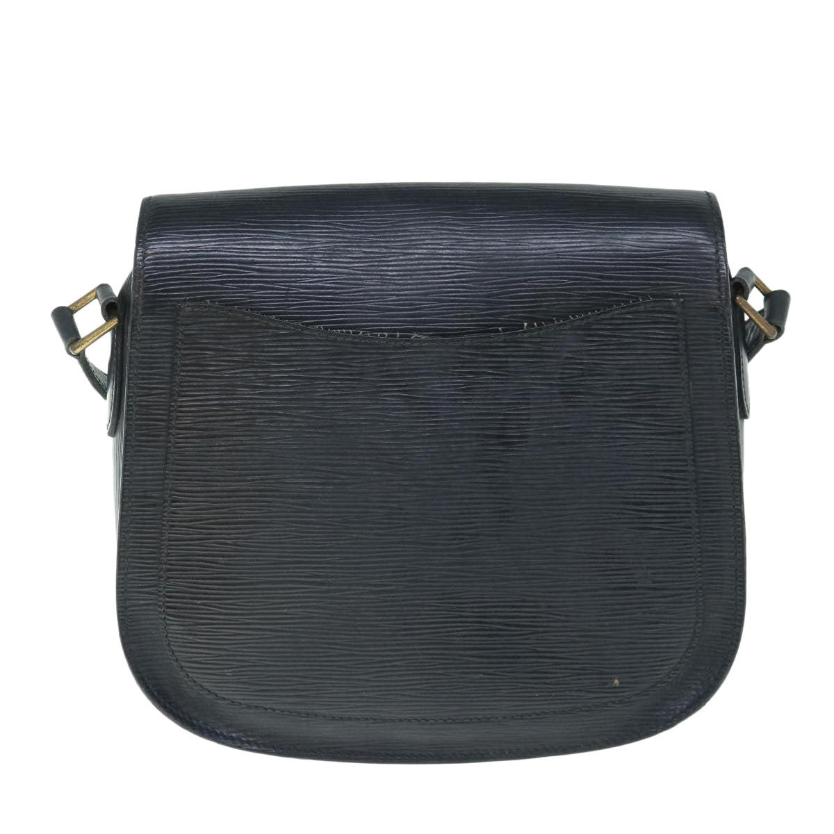 LOUIS VUITTON Epi Saint Cloud GM Shoulder Bag Black M52192 LV 63080