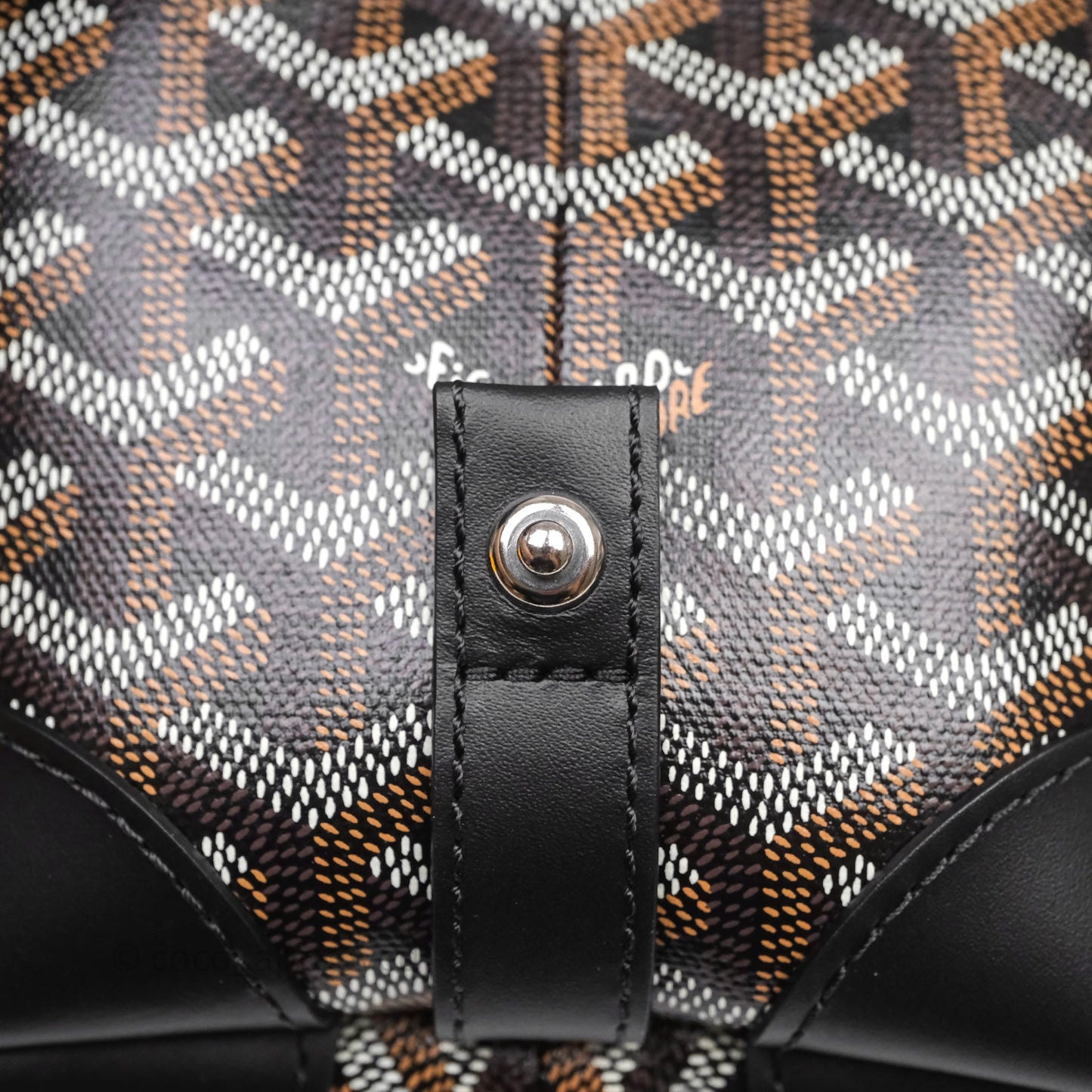 Goyard Bowling 25 Toiletry Black