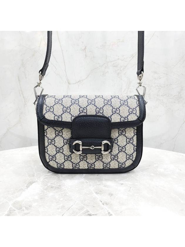 Luxury Gucci Trending 2025 Lux You Horsebit 1955 mini shoulder bag