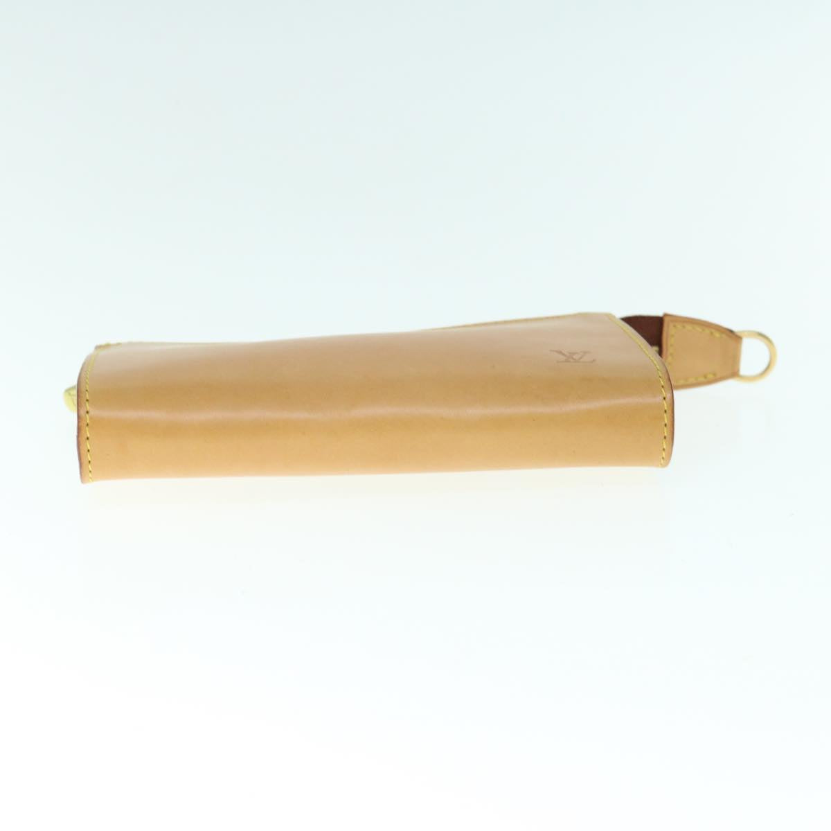 LOUIS VUITTON Nomad Leather Bucket PM Pouch Beige LV 63096