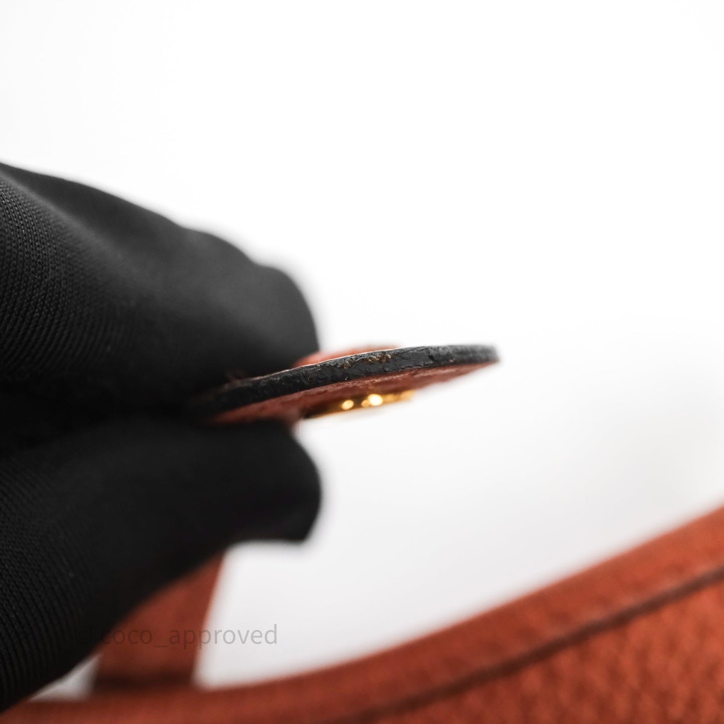 Hermès Mini Evelyne 16 Brick Clemence Gold Hardware