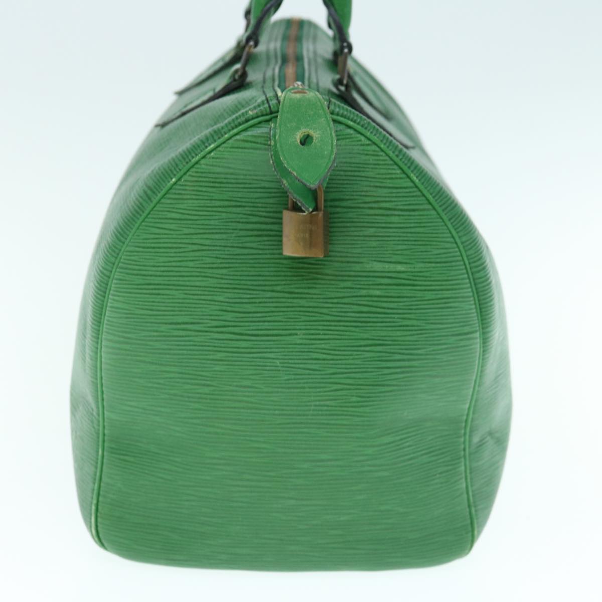 LOUIS VUITTON Epi Speedy 35 Hand Bag Borneo Green M42994 LV 63122
