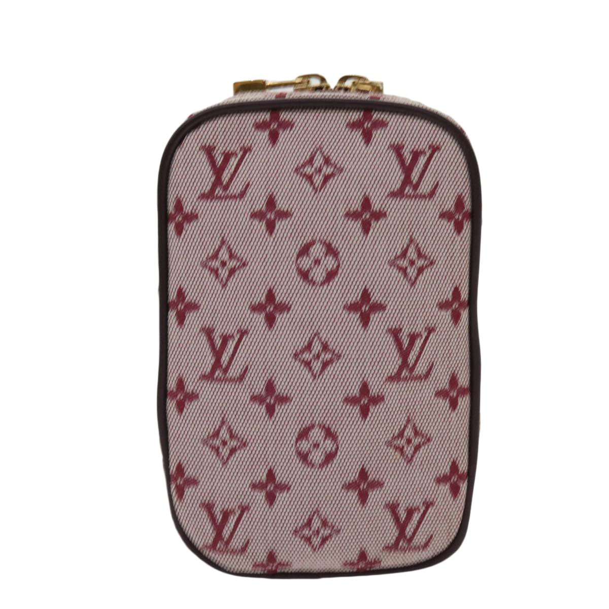 LOUIS VUITTON Monogram Mini Usu Digital Pouch Red M60001 LV 63149