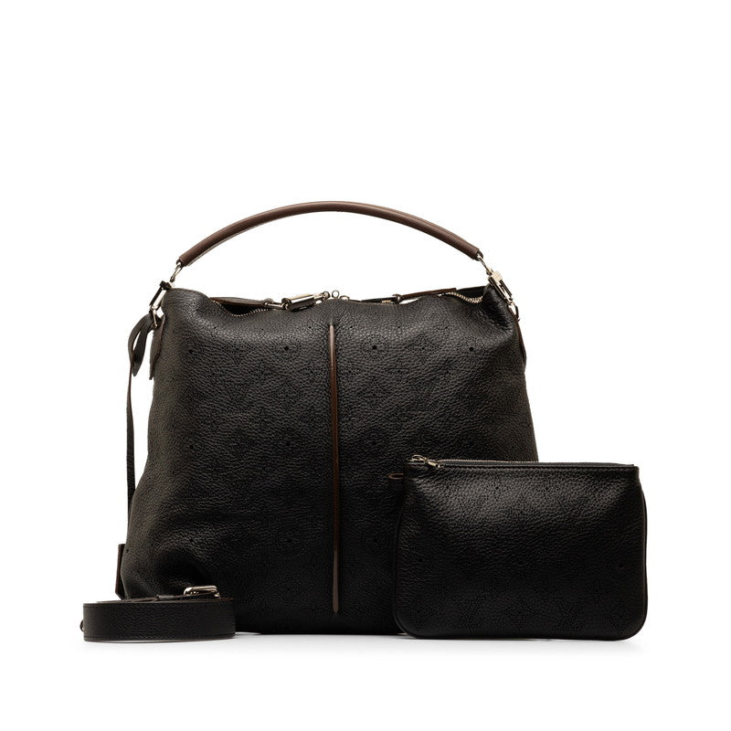 Louis Vuitton Monogram Machaine Luxury CELINE MM Handbag 2WAY M93987 Noir Black Leather  Louis Vuitton