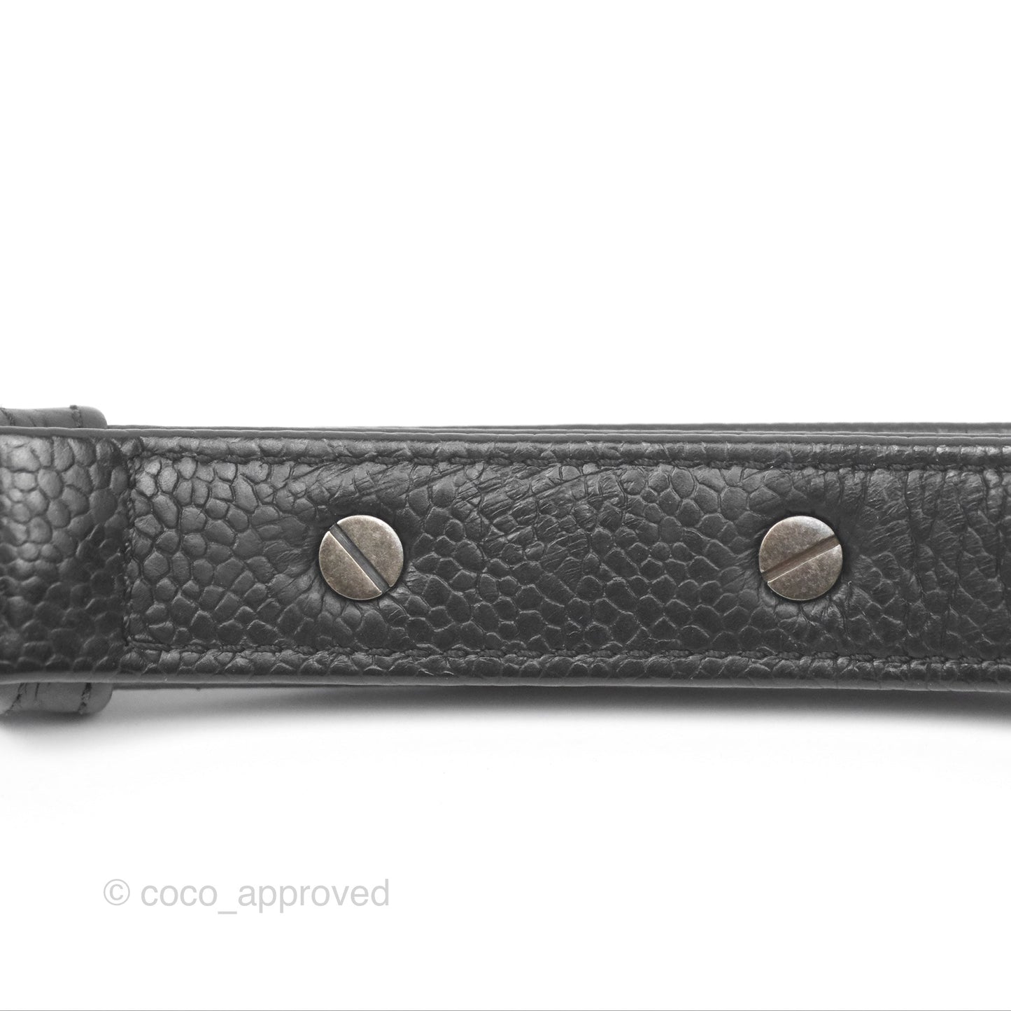 Chanel Medium Boy Chevron Black Caviar Ruthenium Hardware