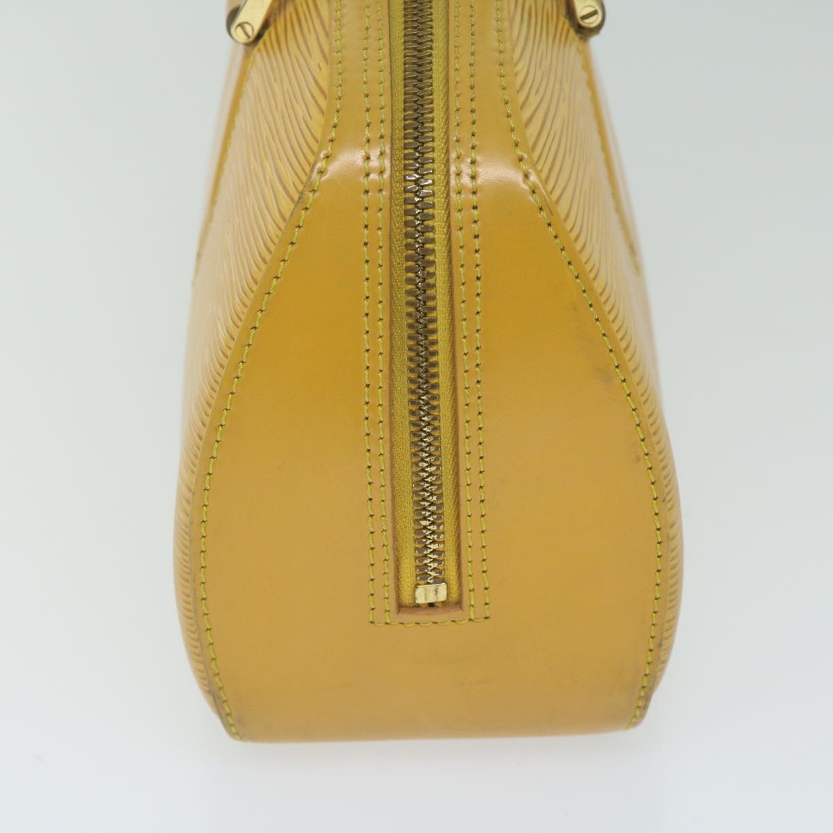 LOUIS VUITTON Epi jasmine Hand Bag Tassili Yellow M52089 LV 63229