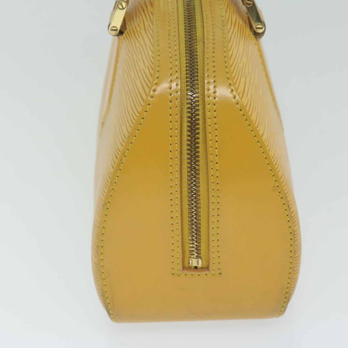 LOUIS VUITTON Epi jasmine Hand Bag Tassili Yellow M52089 LV 63229