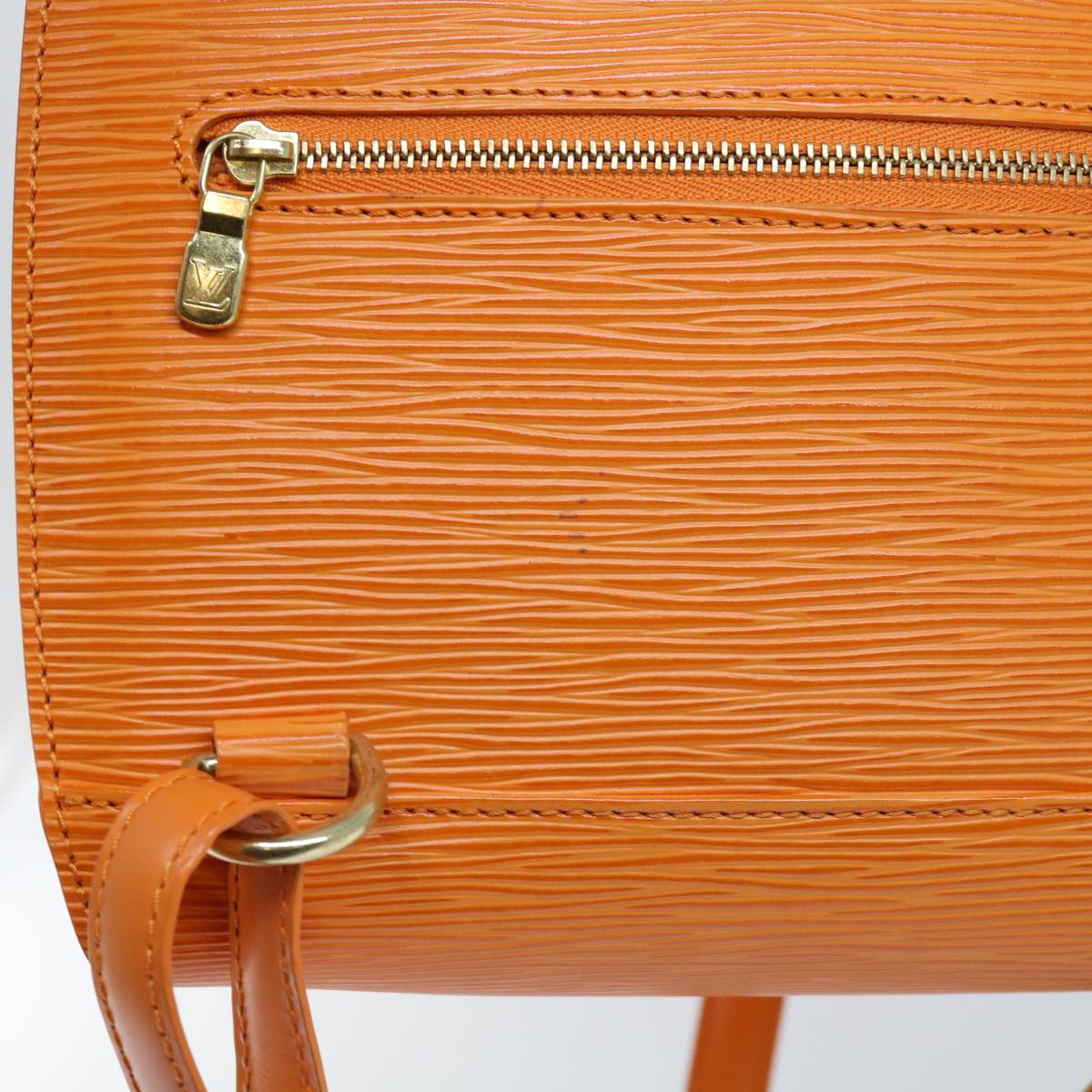 LOUIS VUITTON Epi Mabillon Backpack Orange Mandarin M5223H LV 63230A
