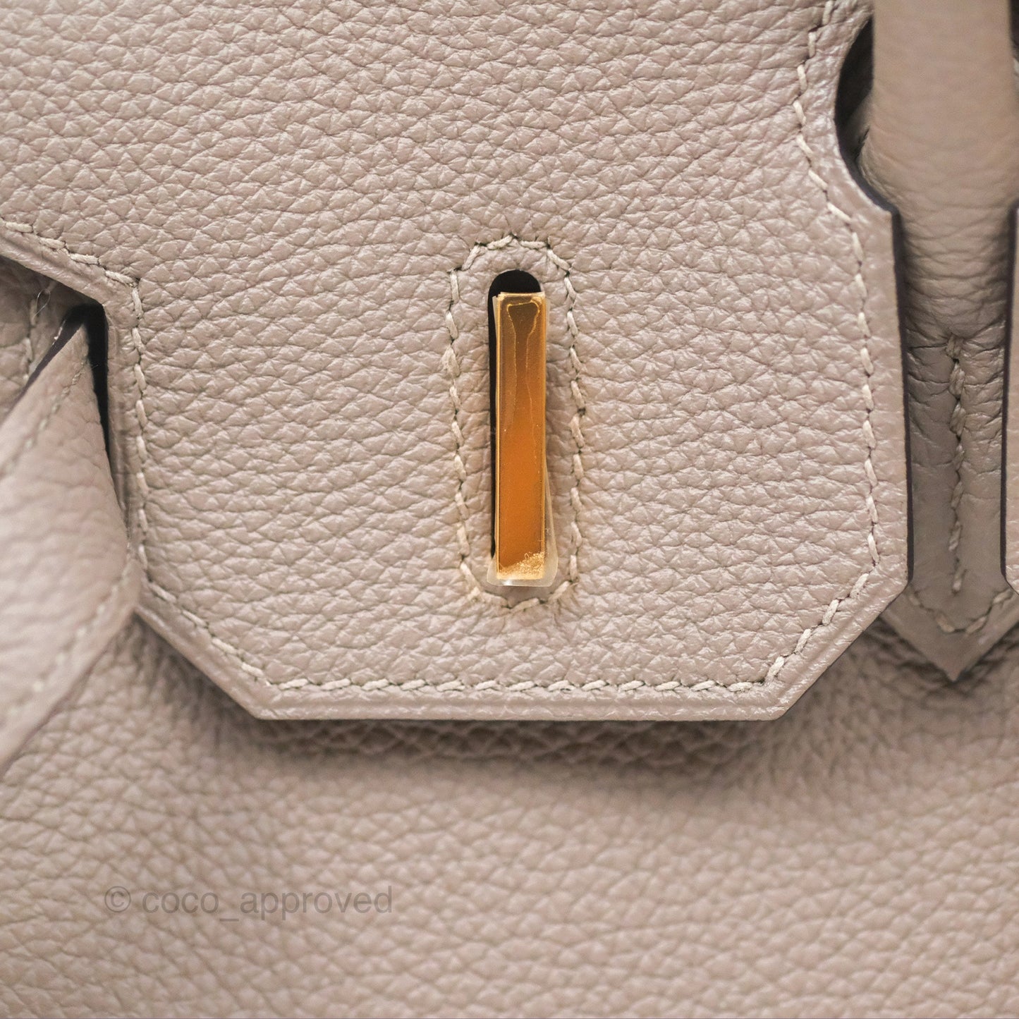 Hermès Birkin 30 Retourne Gris Asphalt M8 Togo Gold Hardware
