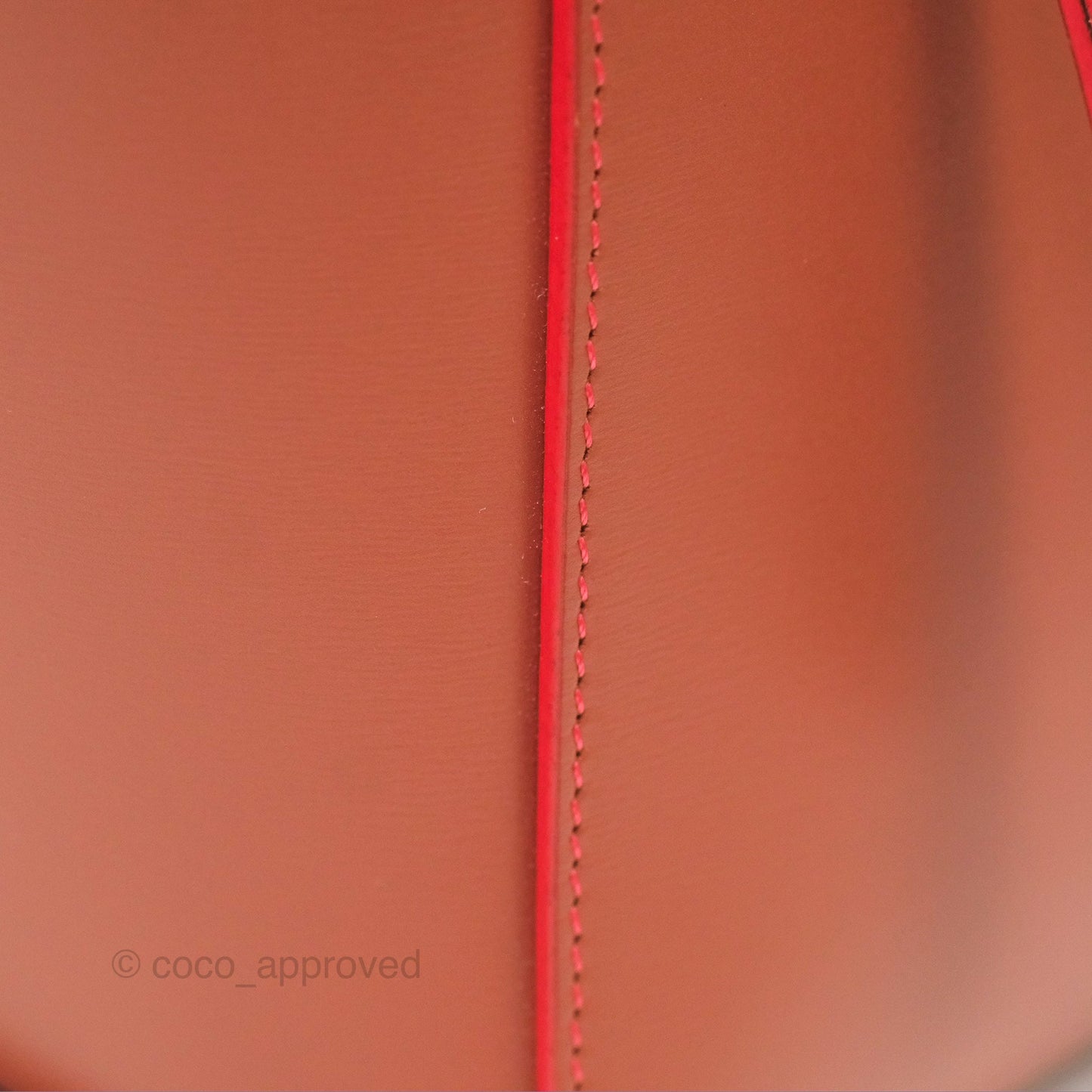 Celine Micro Belt Bag Terracotta Smooth Leather Gold Hardware