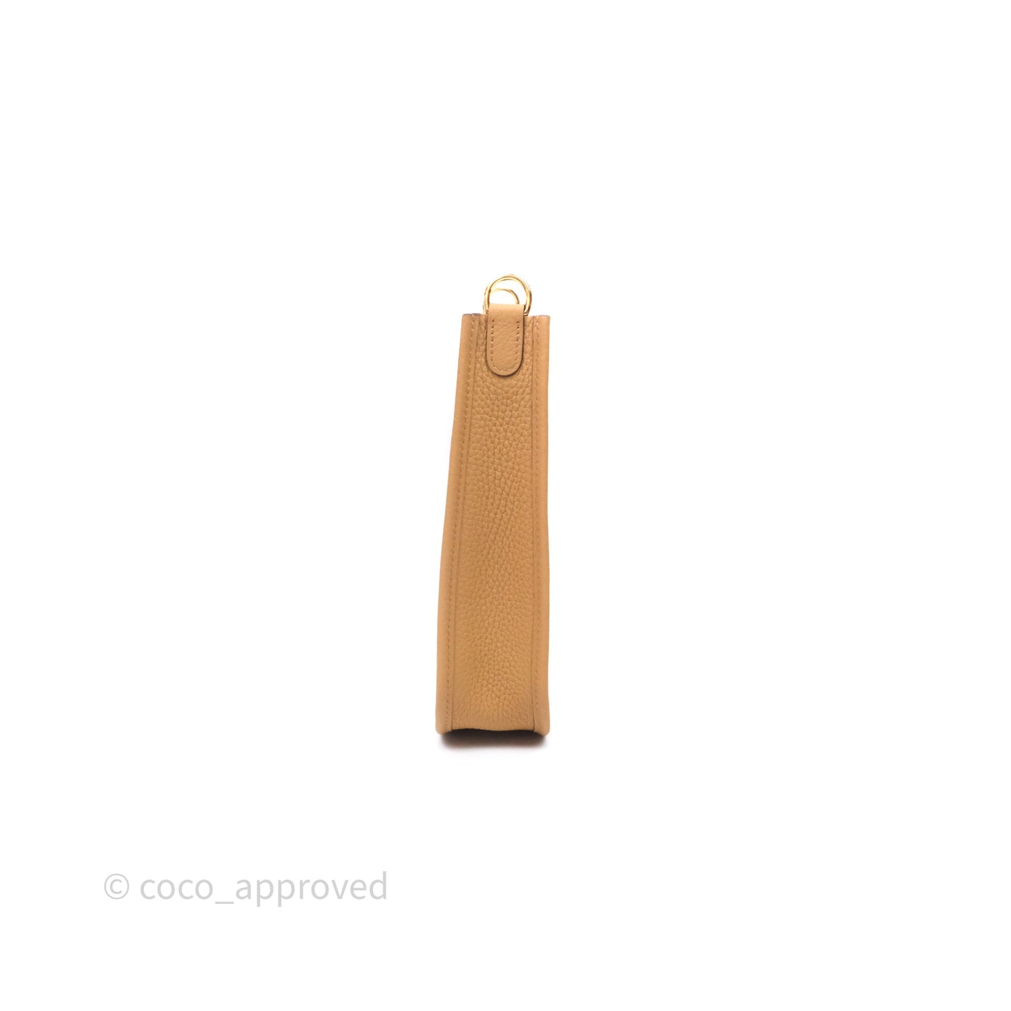 Hermès Mini Evelyne 16 Biscuit 48 Clemence Gold Hardware