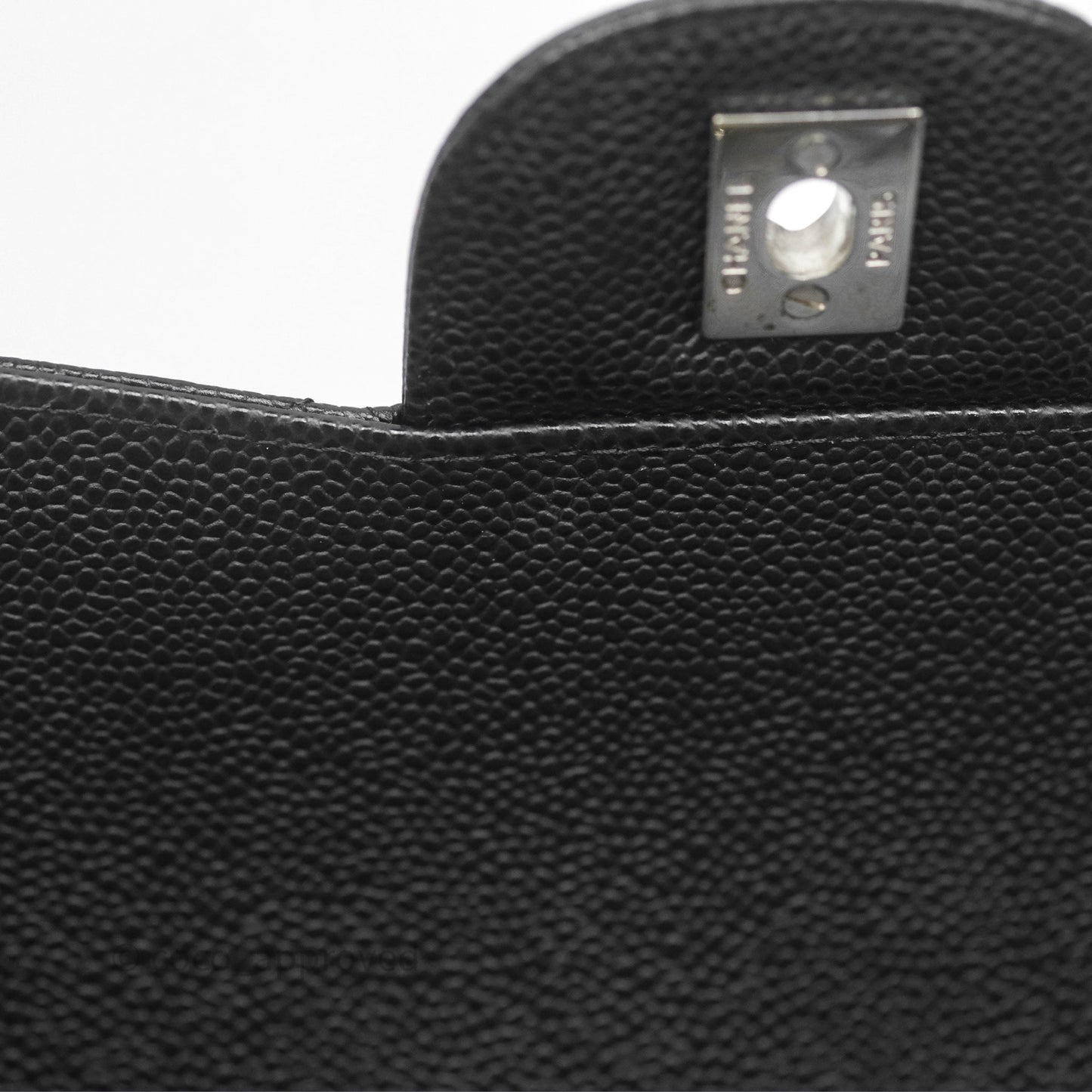 Chanel Jumbo Double Flap Black Caviar Silver Hardware⁣⁣