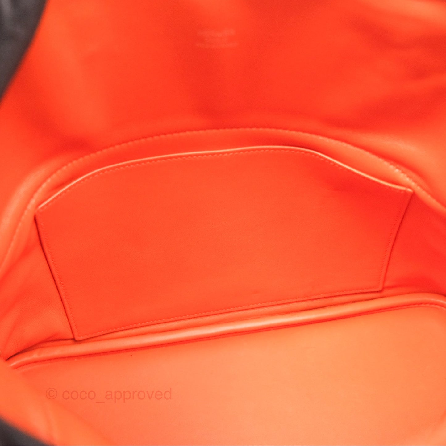 Hermès Bolide 31 Orange H Clemence Palladium Hardware