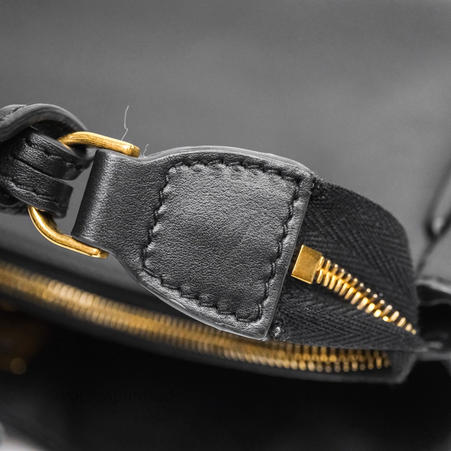 Balenciaga Rodeo Sling Pochette Leather Shoulder Bag Black Calfskin