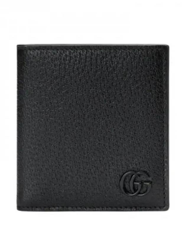 Luxury Gucci Trending 2025 GG Marmont leather wallet black