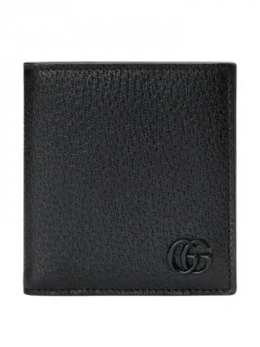 Luxury Gucci Trending 2025 GG Marmont leather wallet black