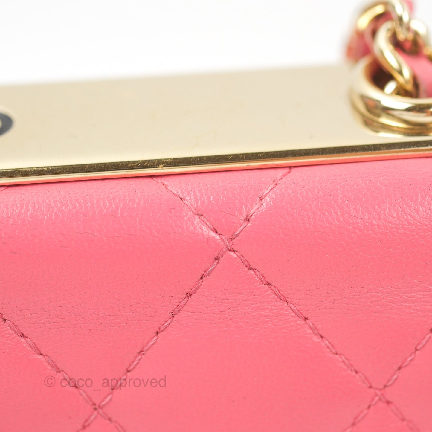 Chanel Trendy CC WOC Pink Lambskin Gold Hardware