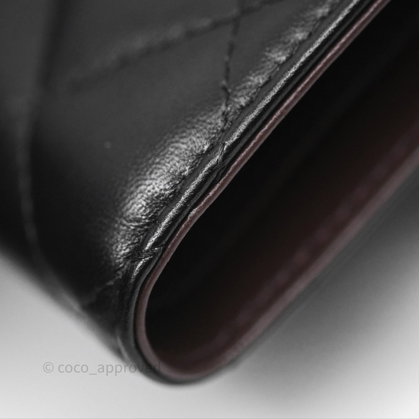 Chanel Classic Short Flap Wallet Black Lambskin Gold Hardware