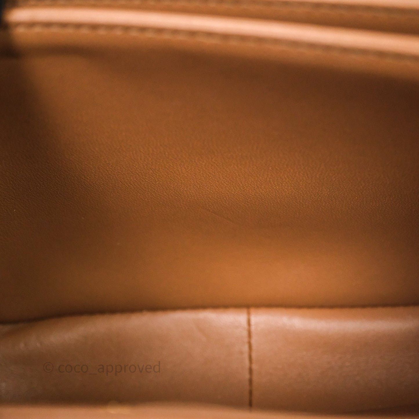 Celine Teen Triomphe Bag Shiny Calfskin Brown