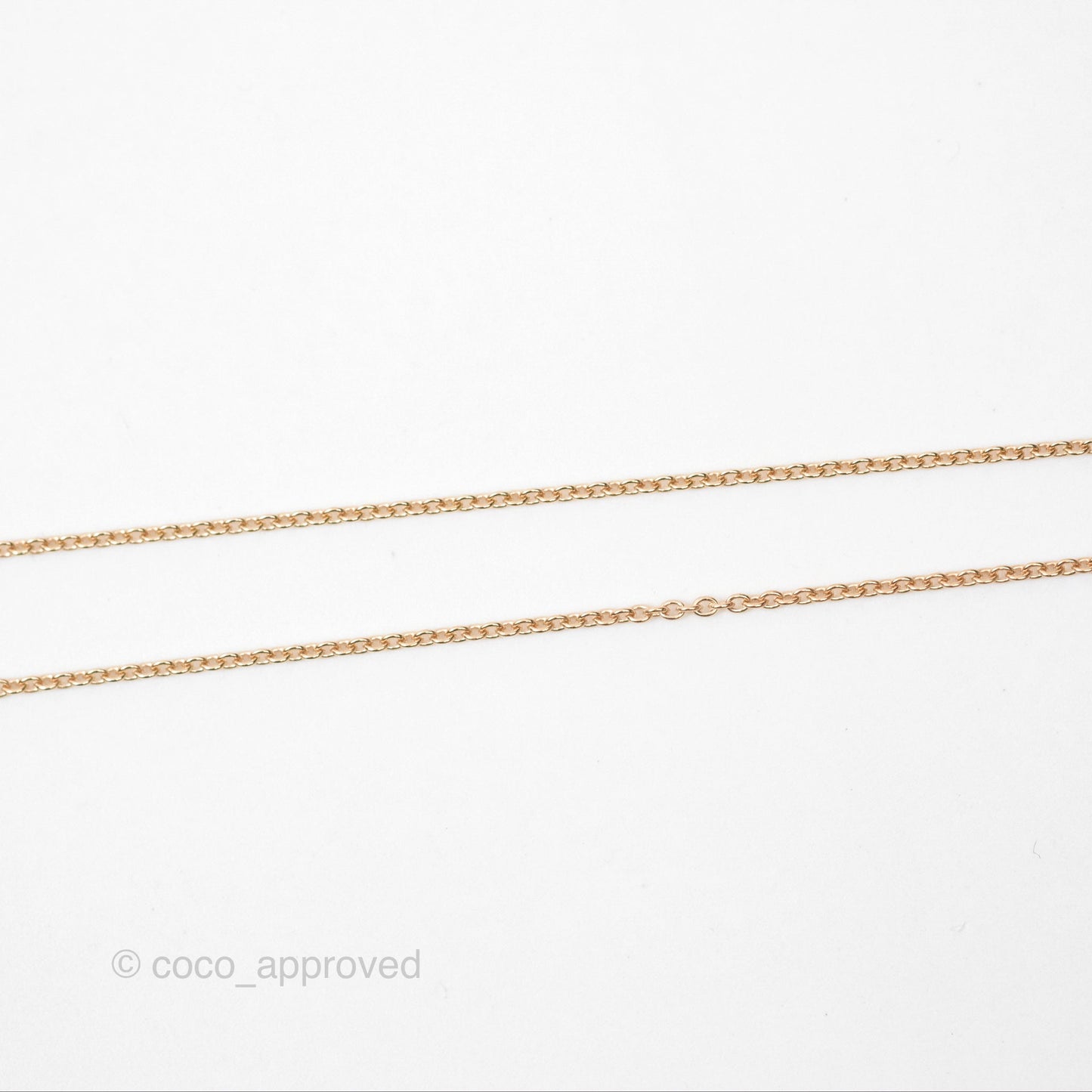 Hermès Finesse Necklace Rose Gold