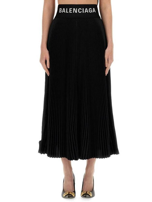 Luxury Balenciaga short skirt 5930002 790581 TQO30 1000 BLACK