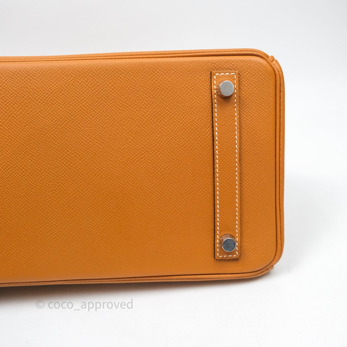 Hermes Birkin 30 Toffee Epsom Palladium Hardware