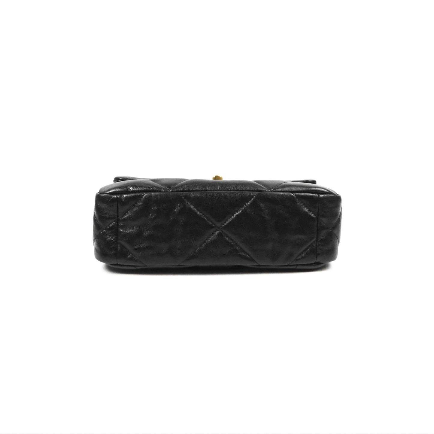 Chanel 19 Small Black Goatskin Mixed Hardware