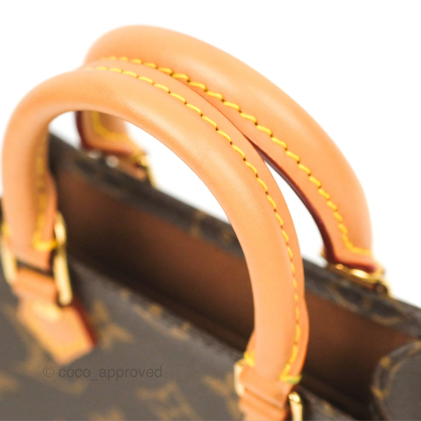 Louis Vuitton Petit Sac Plat Bag Monogram Canvas
