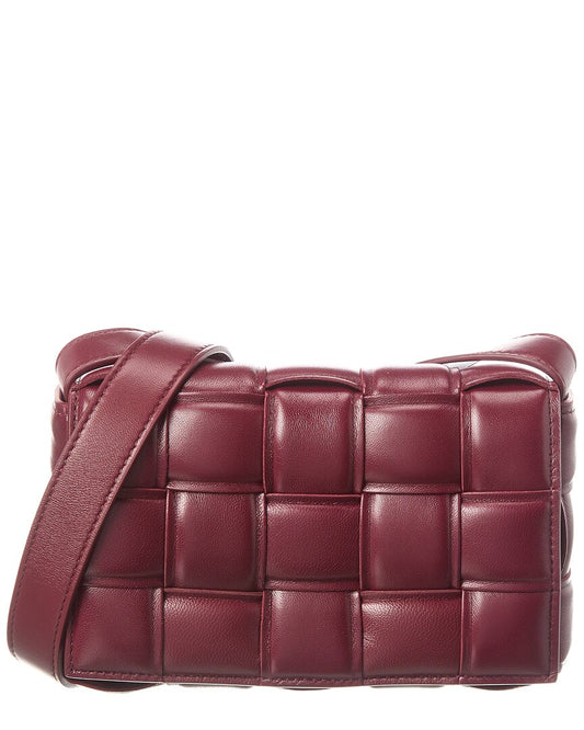 Luxury Bottega Veneta Padded Cassette Small Leather Crossbody