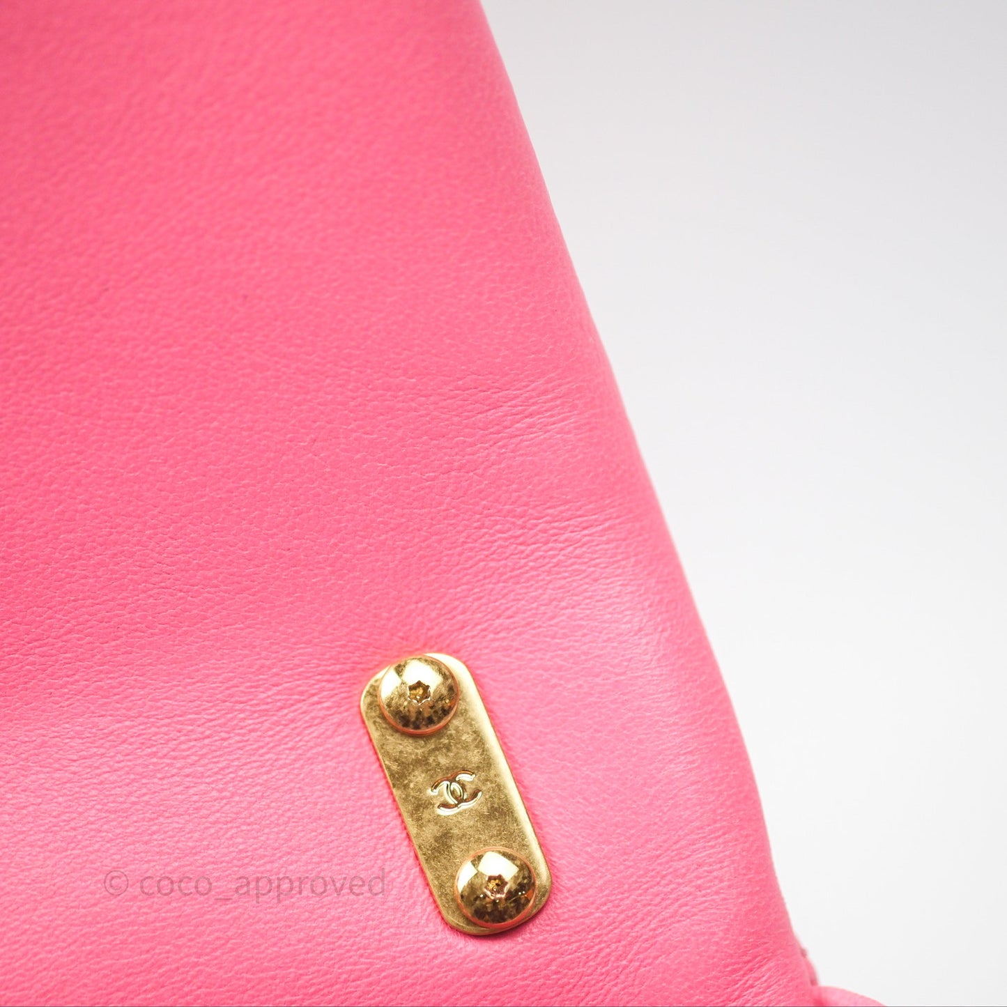 Chanel Quilted Mini CC Funky Town Flap Pink Lambskin Aged Gold Hardware