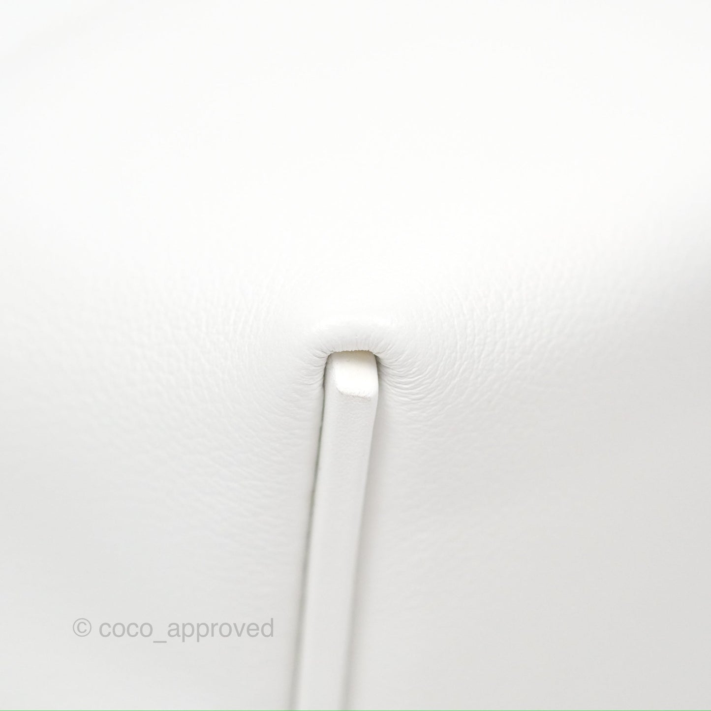 Hermès 24/24 21 Mini New White Evercolor/ Swift Gold Hardware
