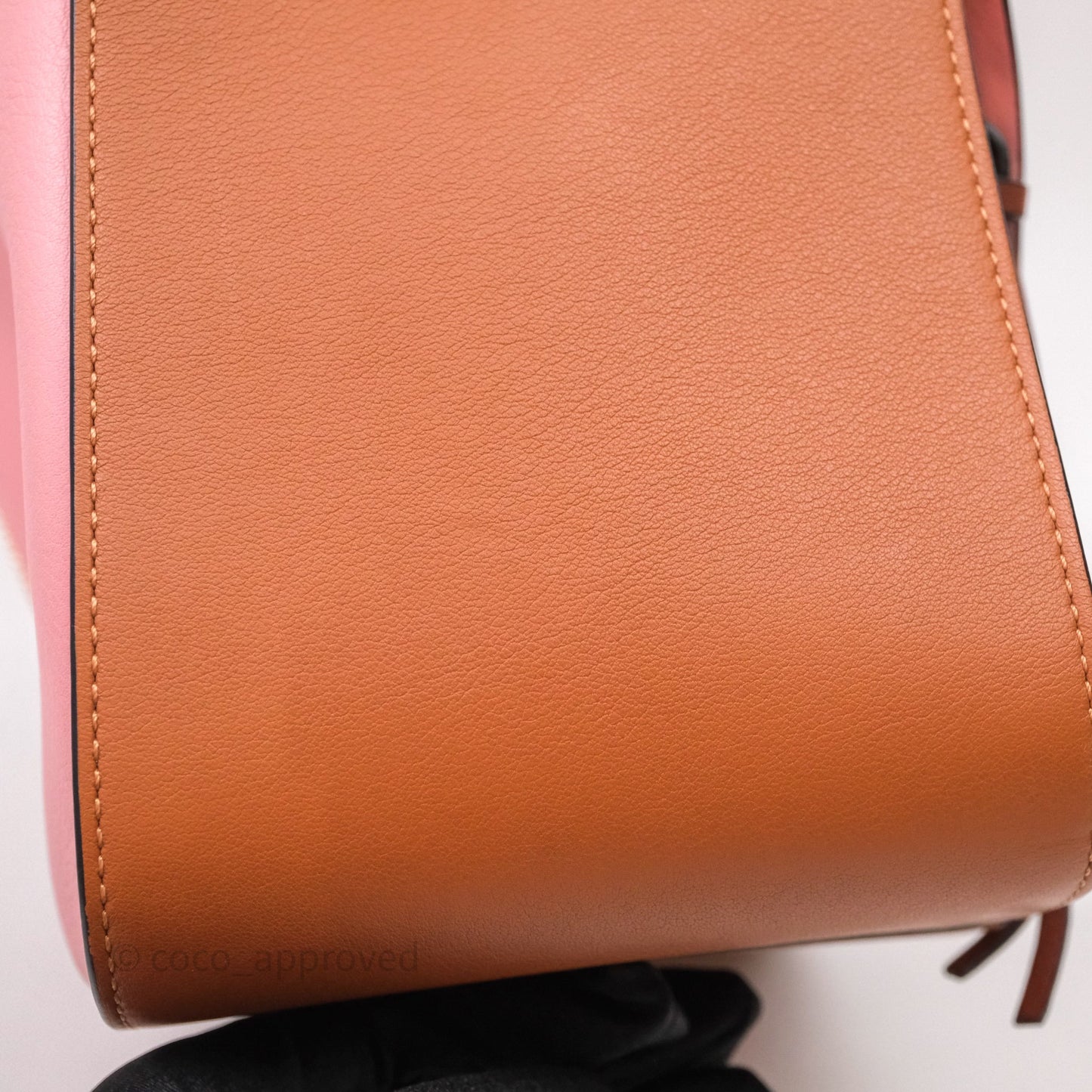 Loewe Small Hammock Shoulder Bag Pink Tan