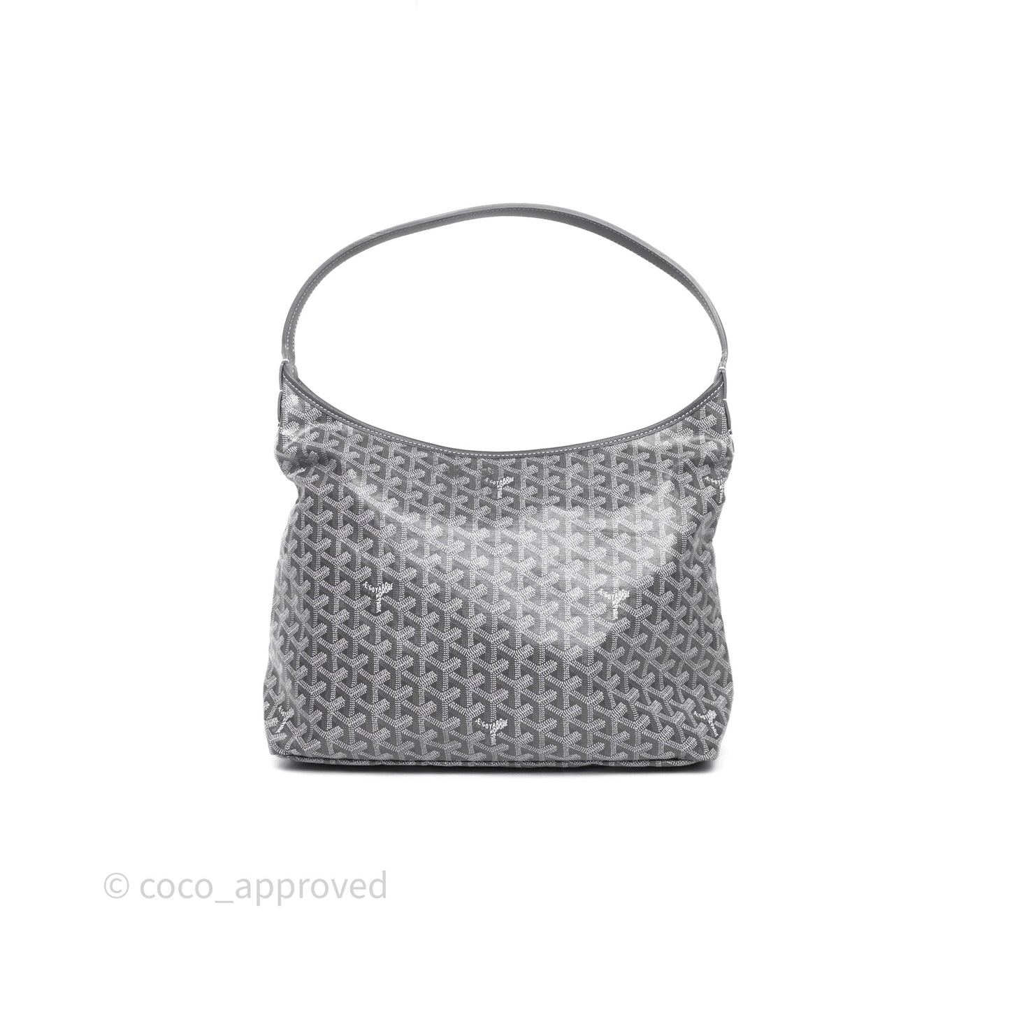 Goyard Bohème Hobo Bag Grey Goyardine Canvas