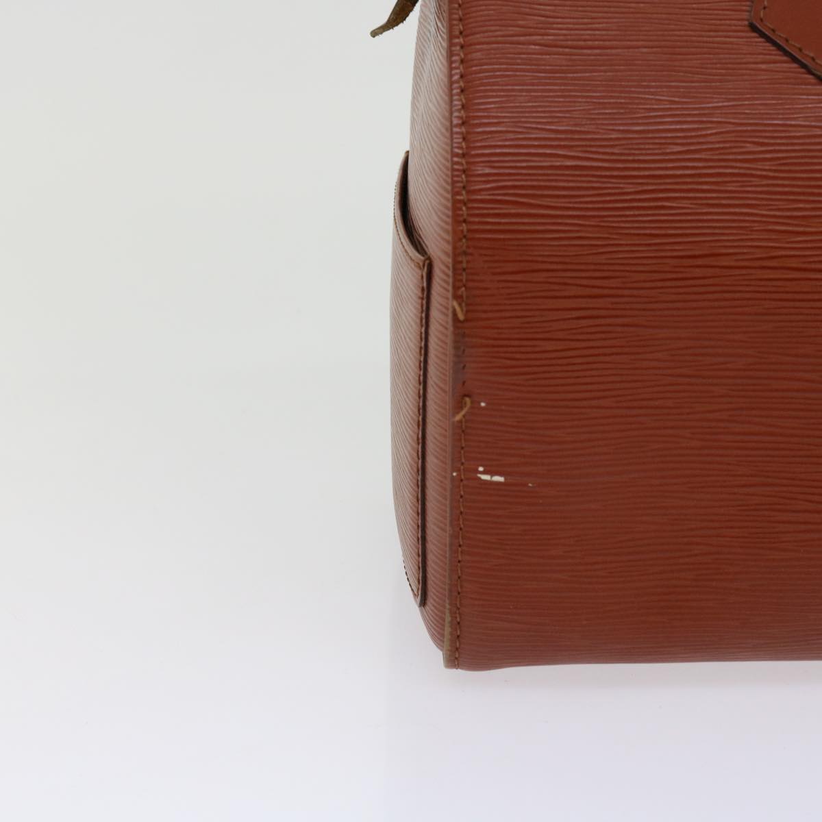 LOUIS VUITTON Epi Speedy 30 Hand Bag Brown M43003 LV 63458