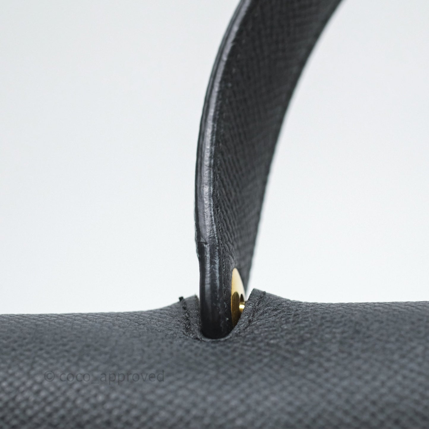Celine Micro Belt Bag Black Grained Calfskin Gold Hardware
