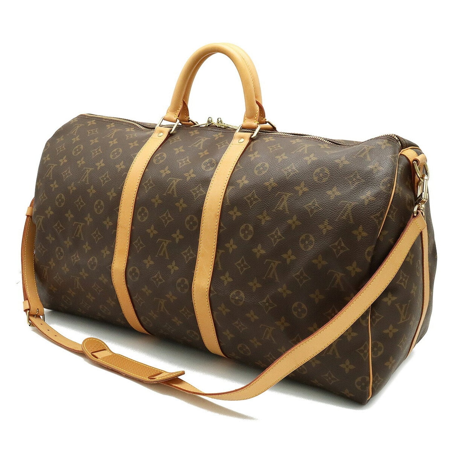 Louis Vuitton Keepall 55  Canvas Travel Bag ()