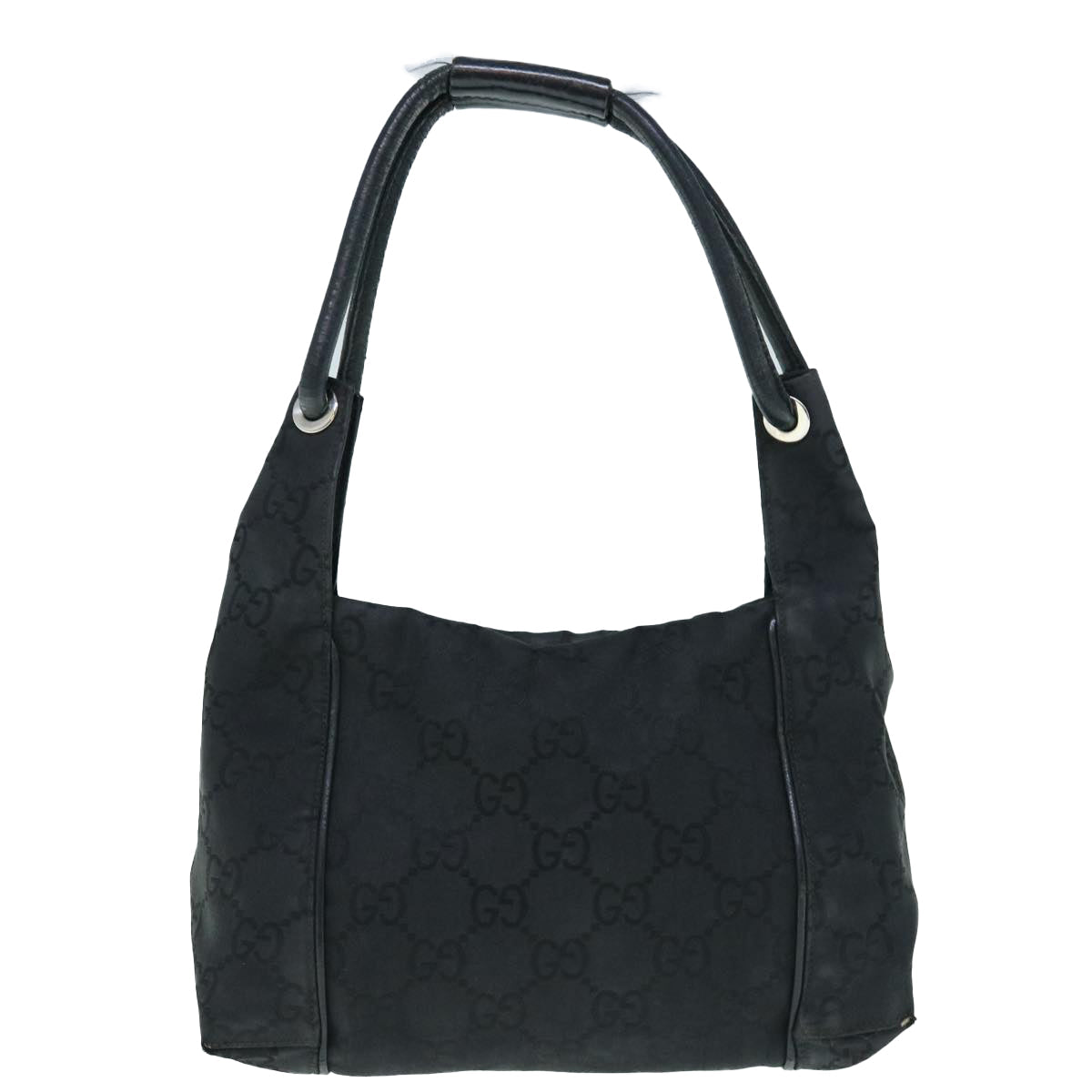 GUCCI GG Canvas Shoulder Bag Outlet Black 152280  63528