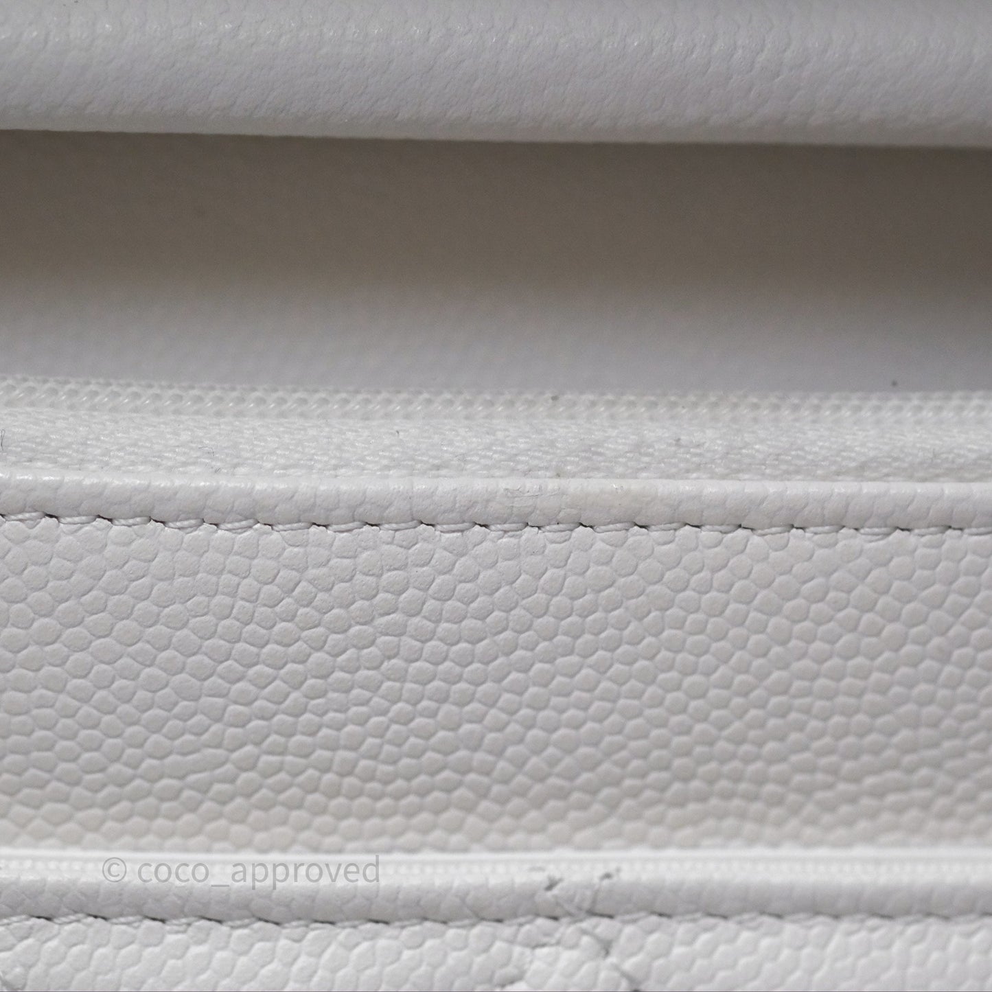 Chanel Mini Square Pearl Crush Quilted Grey Lambskin Aged Gold Hardware