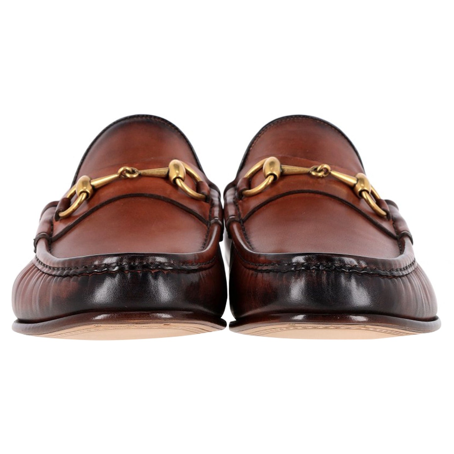 Luxury Gucci Trending 2025 Brown Horsebit 1953 Loafers in Brown Leather