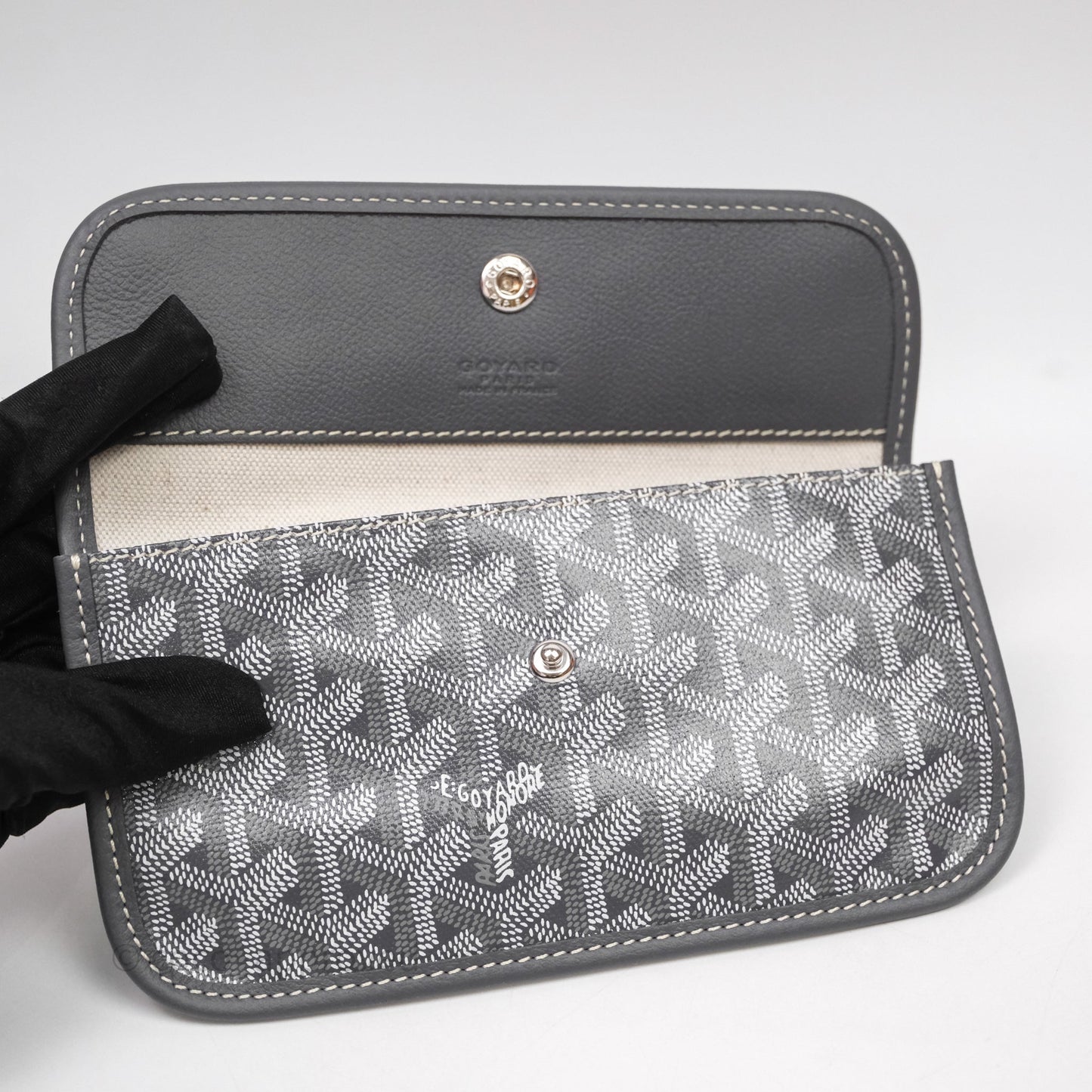 Goyard Bohème Hobo Bag Grey Goyardine Canvas