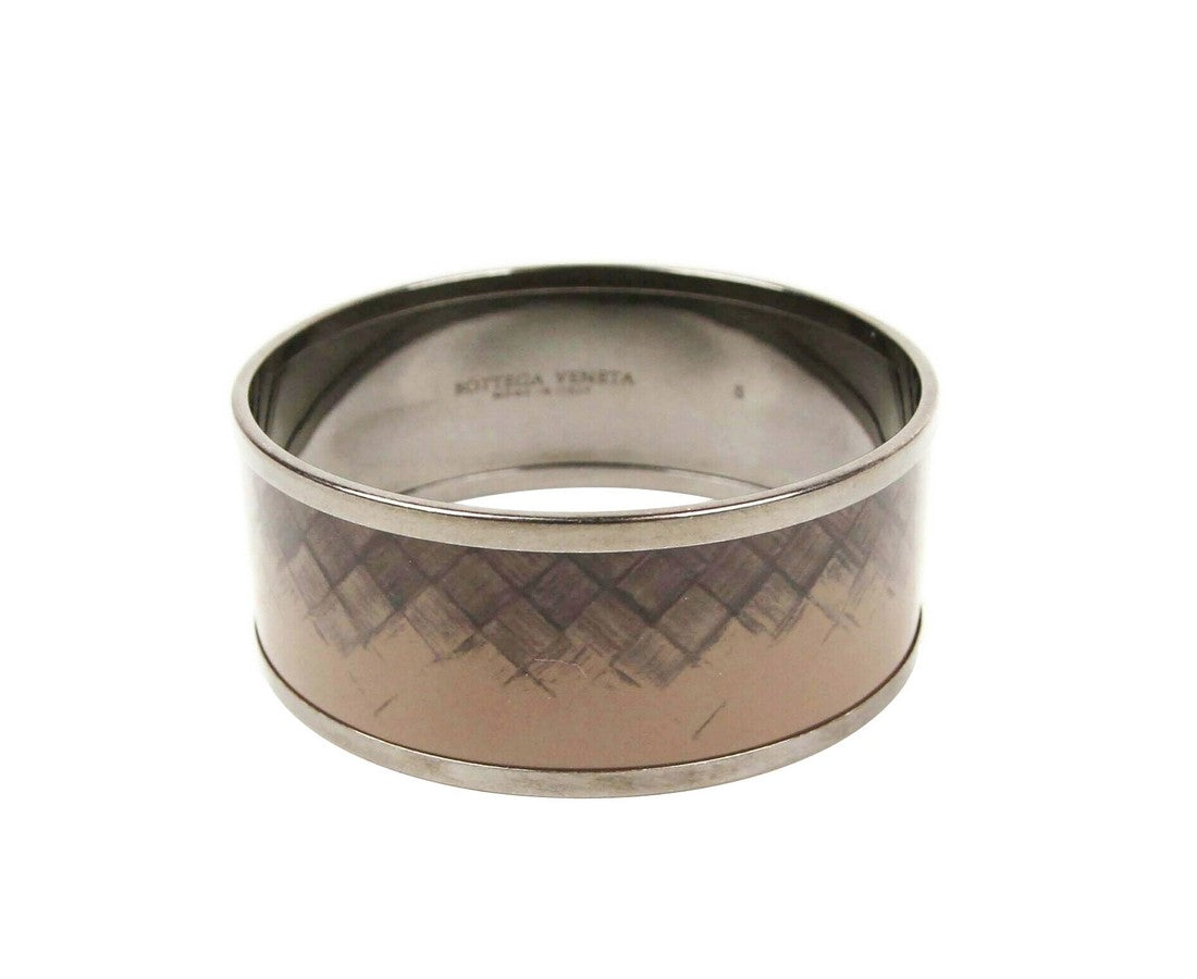 Luxury Bottega Veneta Women' Enamel Metal Woven Bracelet