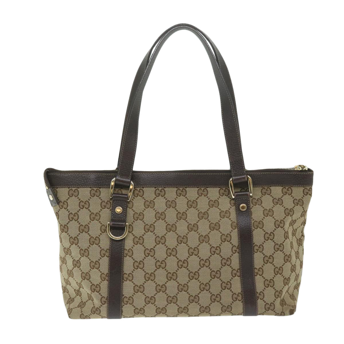 GUCCI GG Canvas Tote Bag Beige 141470  63600